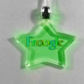 Light Up Pendant Necklace - Star - Green